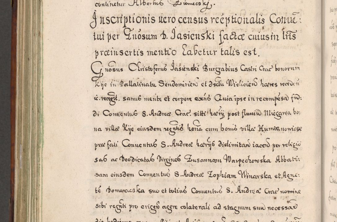 Zdjęcie nr 993 dla obiektu archiwalnego: Acta actorum, obligationum, erectionum, decretorum, rovisionum, instutionum, confirmationum caeterarumque causarum et negotiorum ad forum spirituale pertinentium coram R. D. Georgio S. R. E. Cardinali presbytero Radziwiłł nuncupato, perpetuo administratore episcopatus Cracoviensis et Ducatus Severiensis, duce in Olika et Nieśież, Sacrique Romani Imperii principe ab anno 1597 ad annum 1600 diem 12 Februarii inclusive, etiam sub ansentia eius Cracoviae acticatorum.