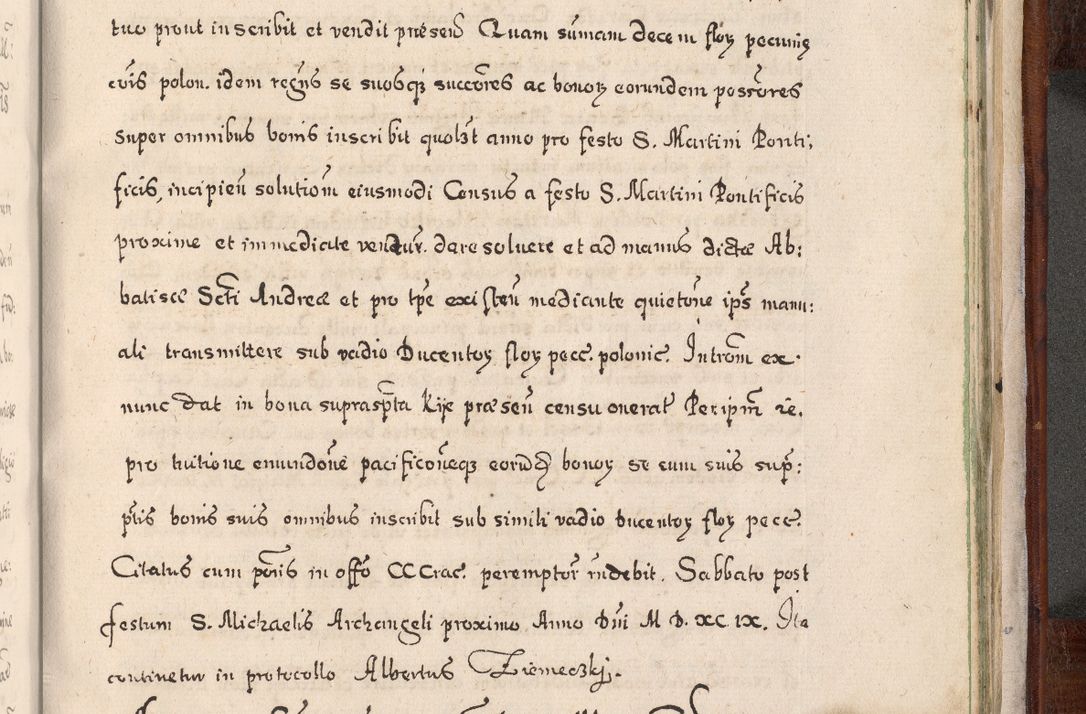 Zdjęcie nr 994 dla obiektu archiwalnego: Acta actorum, obligationum, erectionum, decretorum, rovisionum, instutionum, confirmationum caeterarumque causarum et negotiorum ad forum spirituale pertinentium coram R. D. Georgio S. R. E. Cardinali presbytero Radziwiłł nuncupato, perpetuo administratore episcopatus Cracoviensis et Ducatus Severiensis, duce in Olika et Nieśież, Sacrique Romani Imperii principe ab anno 1597 ad annum 1600 diem 12 Februarii inclusive, etiam sub ansentia eius Cracoviae acticatorum.