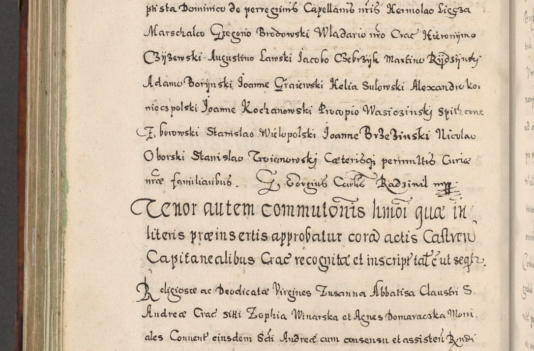 Zdjęcie nr 991 dla obiektu archiwalnego: Acta actorum, obligationum, erectionum, decretorum, rovisionum, instutionum, confirmationum caeterarumque causarum et negotiorum ad forum spirituale pertinentium coram R. D. Georgio S. R. E. Cardinali presbytero Radziwiłł nuncupato, perpetuo administratore episcopatus Cracoviensis et Ducatus Severiensis, duce in Olika et Nieśież, Sacrique Romani Imperii principe ab anno 1597 ad annum 1600 diem 12 Februarii inclusive, etiam sub ansentia eius Cracoviae acticatorum.