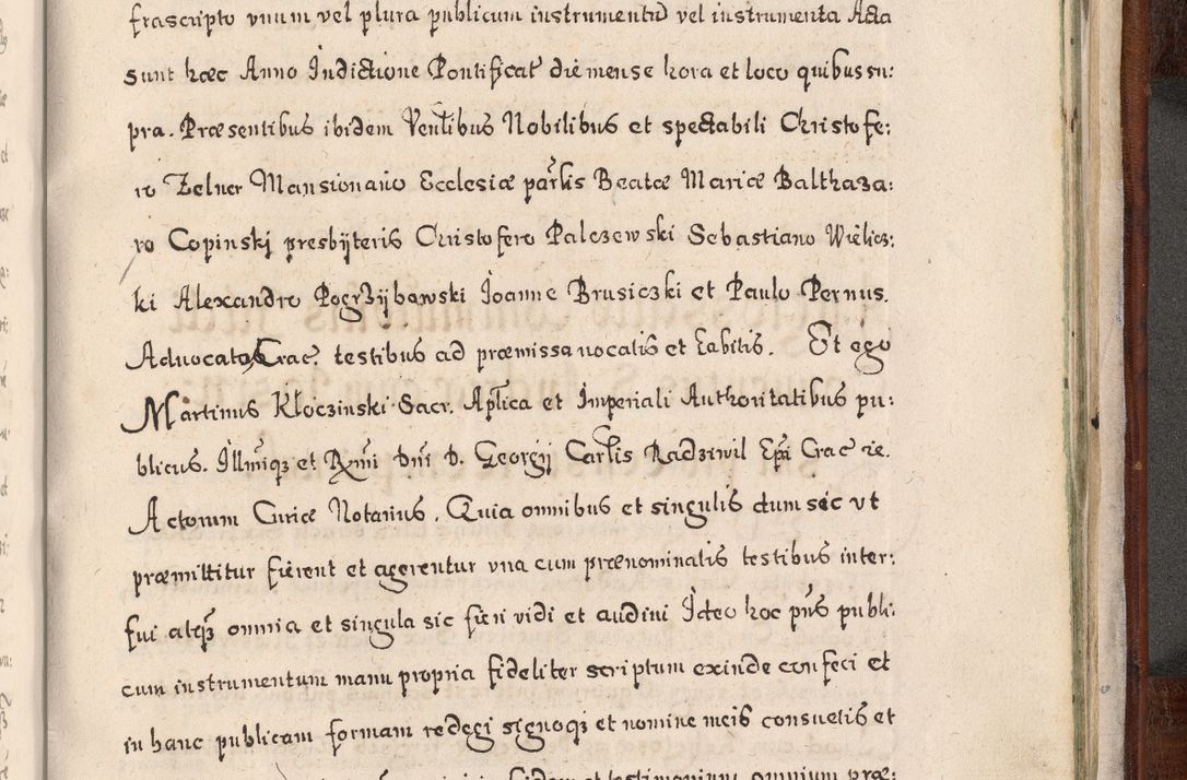 Zdjęcie nr 988 dla obiektu archiwalnego: Acta actorum, obligationum, erectionum, decretorum, rovisionum, instutionum, confirmationum caeterarumque causarum et negotiorum ad forum spirituale pertinentium coram R. D. Georgio S. R. E. Cardinali presbytero Radziwiłł nuncupato, perpetuo administratore episcopatus Cracoviensis et Ducatus Severiensis, duce in Olika et Nieśież, Sacrique Romani Imperii principe ab anno 1597 ad annum 1600 diem 12 Februarii inclusive, etiam sub ansentia eius Cracoviae acticatorum.