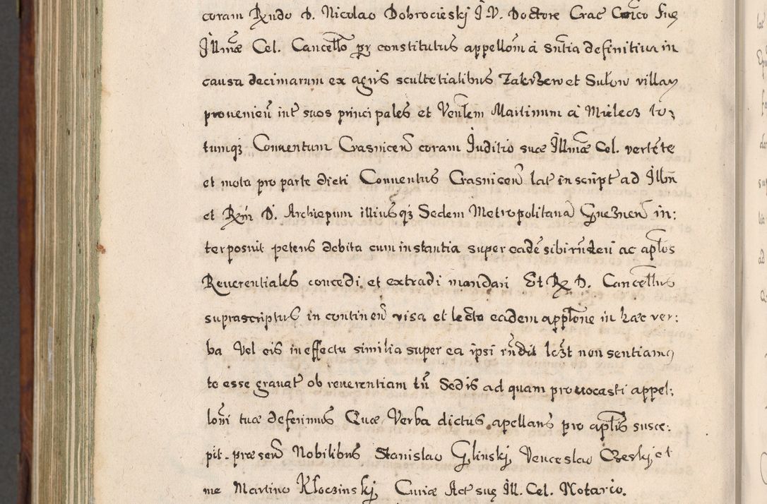 Zdjęcie nr 979 dla obiektu archiwalnego: Acta actorum, obligationum, erectionum, decretorum, rovisionum, instutionum, confirmationum caeterarumque causarum et negotiorum ad forum spirituale pertinentium coram R. D. Georgio S. R. E. Cardinali presbytero Radziwiłł nuncupato, perpetuo administratore episcopatus Cracoviensis et Ducatus Severiensis, duce in Olika et Nieśież, Sacrique Romani Imperii principe ab anno 1597 ad annum 1600 diem 12 Februarii inclusive, etiam sub ansentia eius Cracoviae acticatorum.