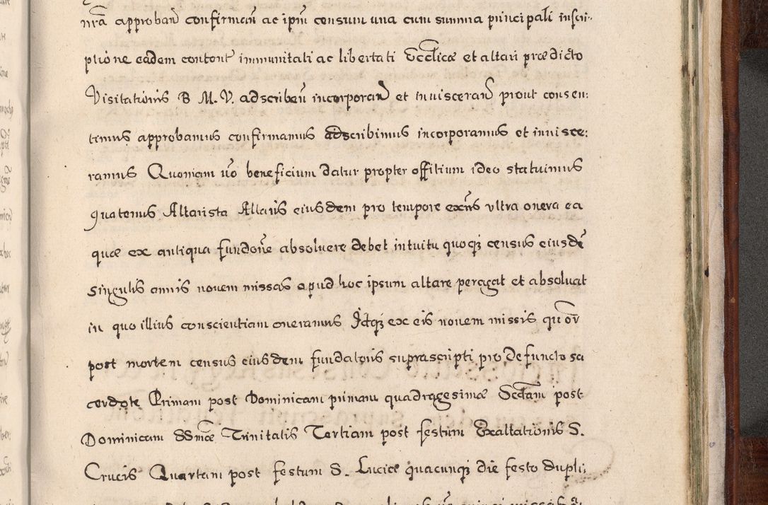 Zdjęcie nr 976 dla obiektu archiwalnego: Acta actorum, obligationum, erectionum, decretorum, rovisionum, instutionum, confirmationum caeterarumque causarum et negotiorum ad forum spirituale pertinentium coram R. D. Georgio S. R. E. Cardinali presbytero Radziwiłł nuncupato, perpetuo administratore episcopatus Cracoviensis et Ducatus Severiensis, duce in Olika et Nieśież, Sacrique Romani Imperii principe ab anno 1597 ad annum 1600 diem 12 Februarii inclusive, etiam sub ansentia eius Cracoviae acticatorum.