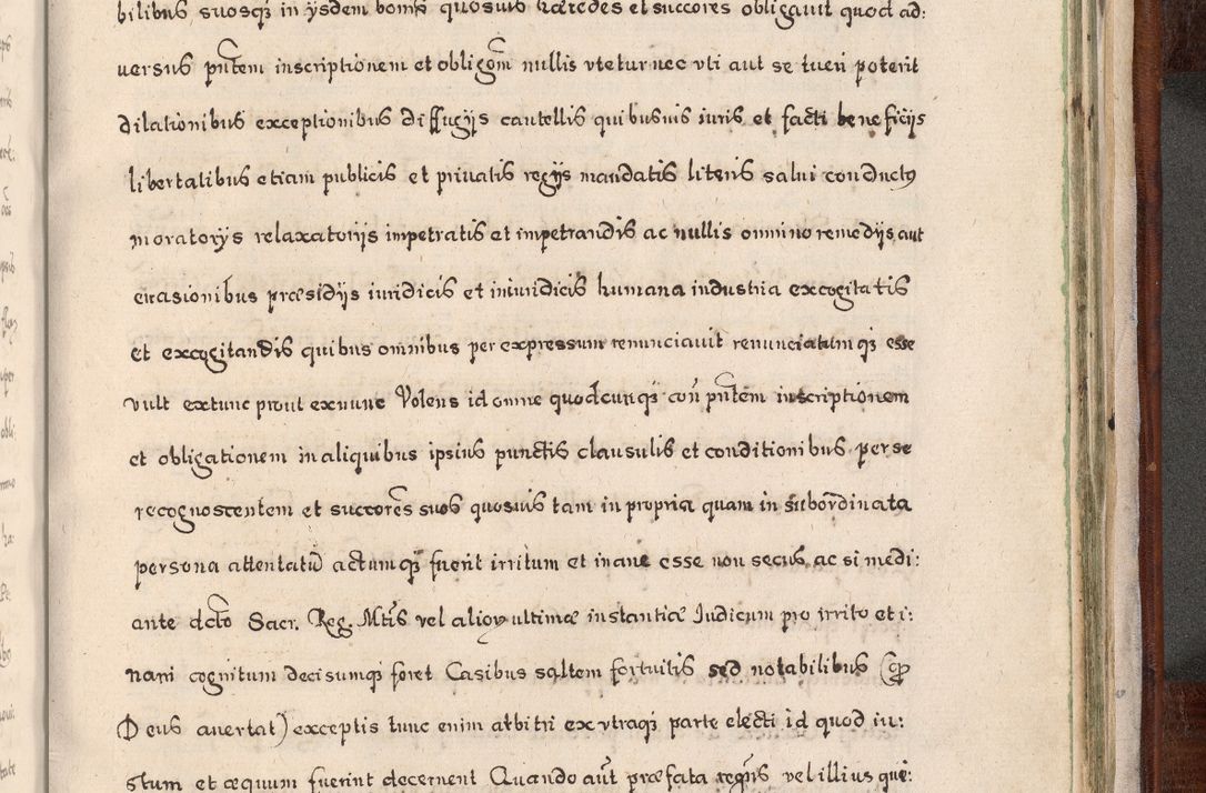 Zdjęcie nr 974 dla obiektu archiwalnego: Acta actorum, obligationum, erectionum, decretorum, rovisionum, instutionum, confirmationum caeterarumque causarum et negotiorum ad forum spirituale pertinentium coram R. D. Georgio S. R. E. Cardinali presbytero Radziwiłł nuncupato, perpetuo administratore episcopatus Cracoviensis et Ducatus Severiensis, duce in Olika et Nieśież, Sacrique Romani Imperii principe ab anno 1597 ad annum 1600 diem 12 Februarii inclusive, etiam sub ansentia eius Cracoviae acticatorum.