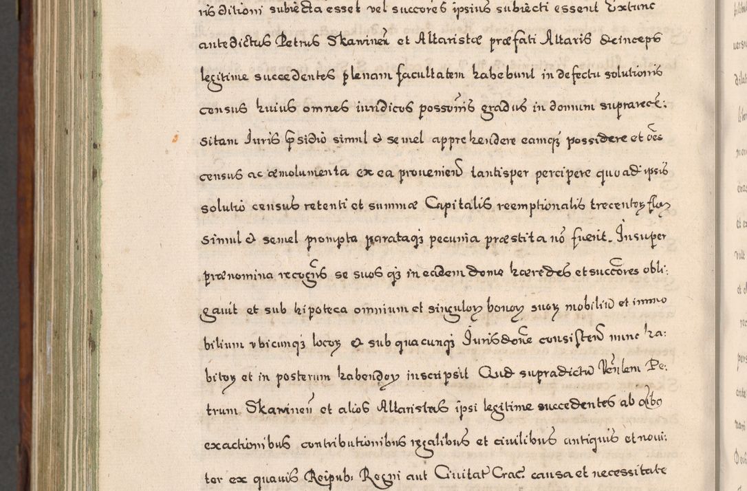 Zdjęcie nr 973 dla obiektu archiwalnego: Acta actorum, obligationum, erectionum, decretorum, rovisionum, instutionum, confirmationum caeterarumque causarum et negotiorum ad forum spirituale pertinentium coram R. D. Georgio S. R. E. Cardinali presbytero Radziwiłł nuncupato, perpetuo administratore episcopatus Cracoviensis et Ducatus Severiensis, duce in Olika et Nieśież, Sacrique Romani Imperii principe ab anno 1597 ad annum 1600 diem 12 Februarii inclusive, etiam sub ansentia eius Cracoviae acticatorum.