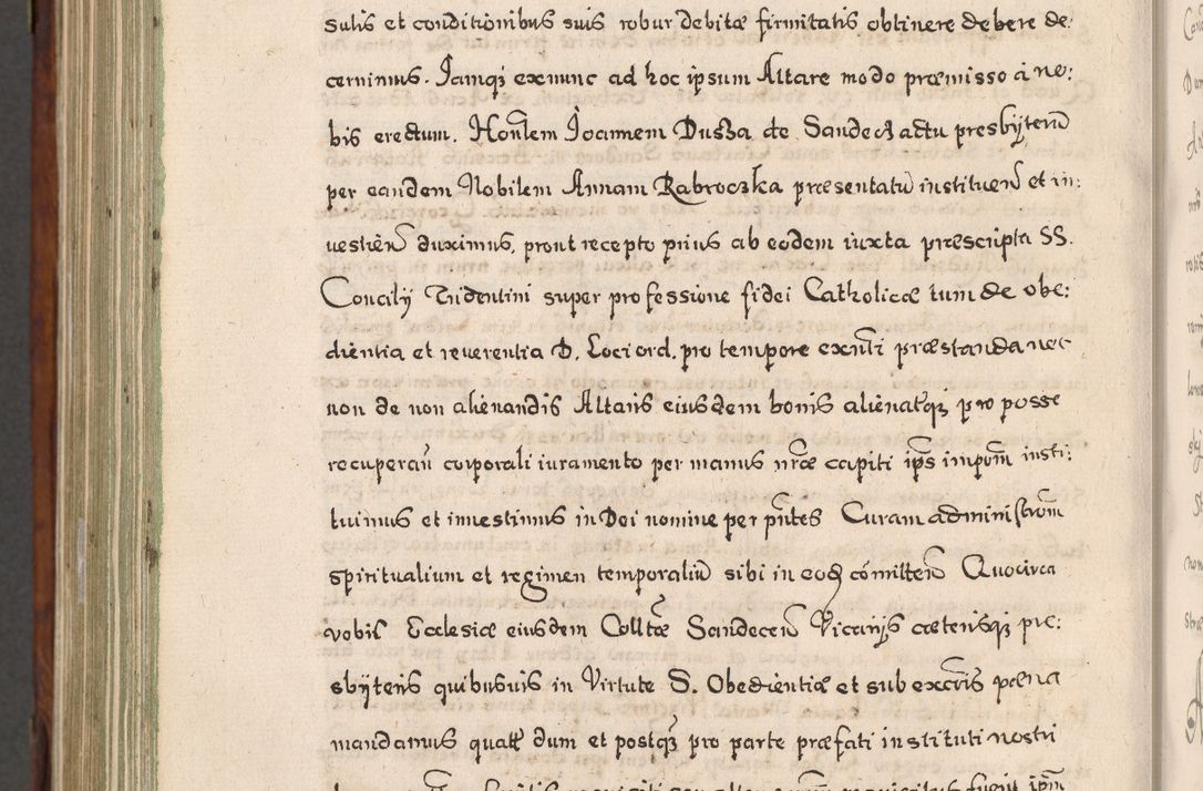 Zdjęcie nr 969 dla obiektu archiwalnego: Acta actorum, obligationum, erectionum, decretorum, rovisionum, instutionum, confirmationum caeterarumque causarum et negotiorum ad forum spirituale pertinentium coram R. D. Georgio S. R. E. Cardinali presbytero Radziwiłł nuncupato, perpetuo administratore episcopatus Cracoviensis et Ducatus Severiensis, duce in Olika et Nieśież, Sacrique Romani Imperii principe ab anno 1597 ad annum 1600 diem 12 Februarii inclusive, etiam sub ansentia eius Cracoviae acticatorum.