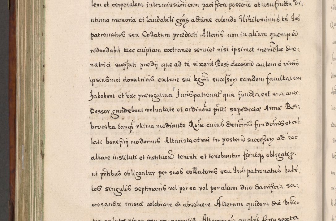 Zdjęcie nr 967 dla obiektu archiwalnego: Acta actorum, obligationum, erectionum, decretorum, rovisionum, instutionum, confirmationum caeterarumque causarum et negotiorum ad forum spirituale pertinentium coram R. D. Georgio S. R. E. Cardinali presbytero Radziwiłł nuncupato, perpetuo administratore episcopatus Cracoviensis et Ducatus Severiensis, duce in Olika et Nieśież, Sacrique Romani Imperii principe ab anno 1597 ad annum 1600 diem 12 Februarii inclusive, etiam sub ansentia eius Cracoviae acticatorum.