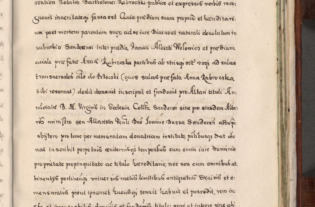 Zdjęcie nr 966 dla obiektu archiwalnego: Acta actorum, obligationum, erectionum, decretorum, rovisionum, instutionum, confirmationum caeterarumque causarum et negotiorum ad forum spirituale pertinentium coram R. D. Georgio S. R. E. Cardinali presbytero Radziwiłł nuncupato, perpetuo administratore episcopatus Cracoviensis et Ducatus Severiensis, duce in Olika et Nieśież, Sacrique Romani Imperii principe ab anno 1597 ad annum 1600 diem 12 Februarii inclusive, etiam sub ansentia eius Cracoviae acticatorum.