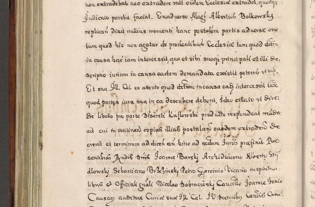 Zdjęcie nr 957 dla obiektu archiwalnego: Acta actorum, obligationum, erectionum, decretorum, rovisionum, instutionum, confirmationum caeterarumque causarum et negotiorum ad forum spirituale pertinentium coram R. D. Georgio S. R. E. Cardinali presbytero Radziwiłł nuncupato, perpetuo administratore episcopatus Cracoviensis et Ducatus Severiensis, duce in Olika et Nieśież, Sacrique Romani Imperii principe ab anno 1597 ad annum 1600 diem 12 Februarii inclusive, etiam sub ansentia eius Cracoviae acticatorum.