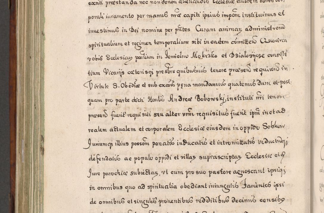 Zdjęcie nr 955 dla obiektu archiwalnego: Acta actorum, obligationum, erectionum, decretorum, rovisionum, instutionum, confirmationum caeterarumque causarum et negotiorum ad forum spirituale pertinentium coram R. D. Georgio S. R. E. Cardinali presbytero Radziwiłł nuncupato, perpetuo administratore episcopatus Cracoviensis et Ducatus Severiensis, duce in Olika et Nieśież, Sacrique Romani Imperii principe ab anno 1597 ad annum 1600 diem 12 Februarii inclusive, etiam sub ansentia eius Cracoviae acticatorum.