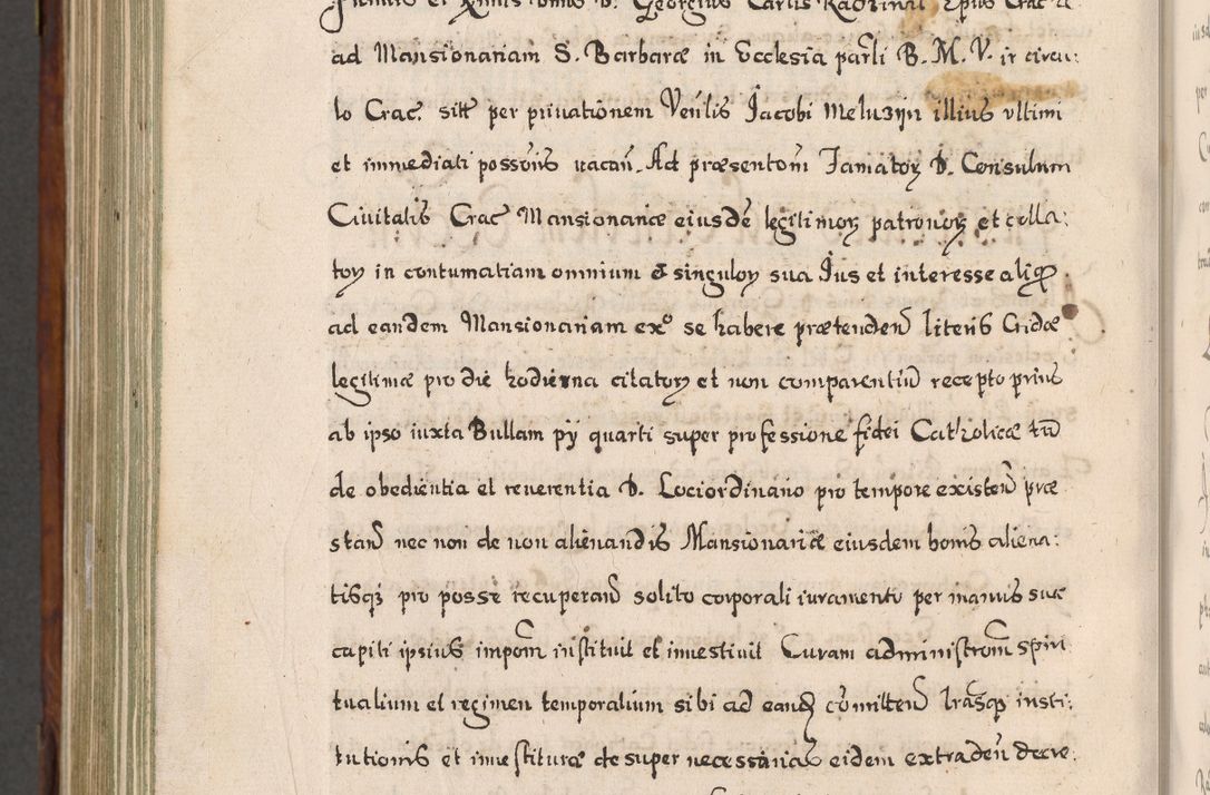 Zdjęcie nr 945 dla obiektu archiwalnego: Acta actorum, obligationum, erectionum, decretorum, rovisionum, instutionum, confirmationum caeterarumque causarum et negotiorum ad forum spirituale pertinentium coram R. D. Georgio S. R. E. Cardinali presbytero Radziwiłł nuncupato, perpetuo administratore episcopatus Cracoviensis et Ducatus Severiensis, duce in Olika et Nieśież, Sacrique Romani Imperii principe ab anno 1597 ad annum 1600 diem 12 Februarii inclusive, etiam sub ansentia eius Cracoviae acticatorum.