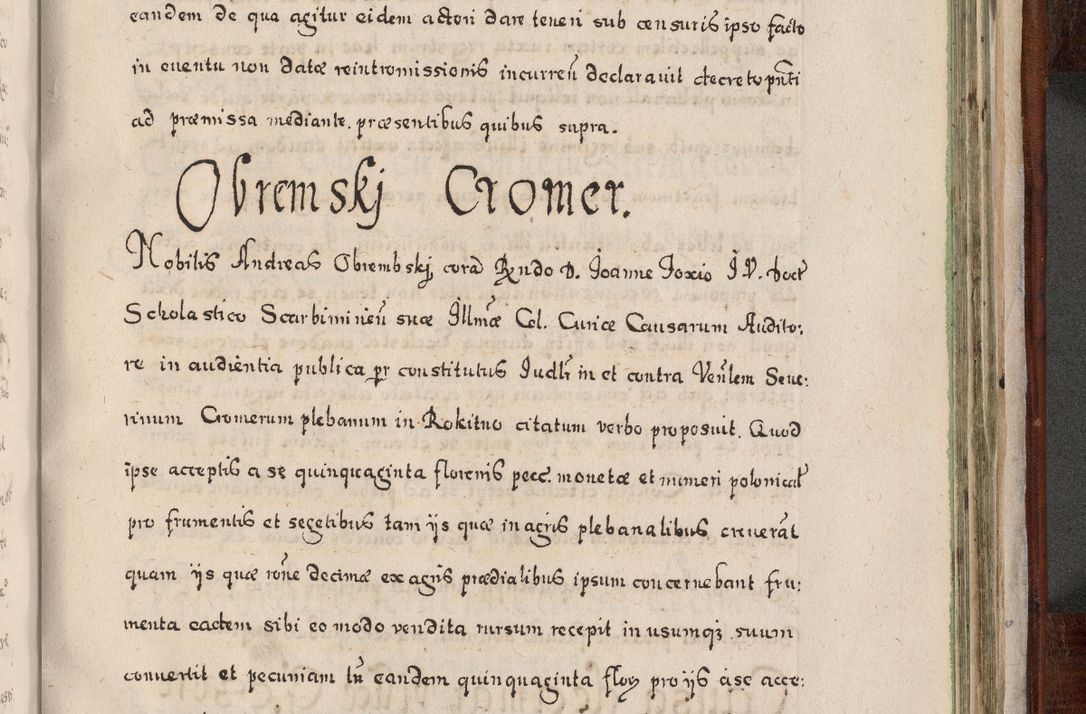 Zdjęcie nr 932 dla obiektu archiwalnego: Acta actorum, obligationum, erectionum, decretorum, rovisionum, instutionum, confirmationum caeterarumque causarum et negotiorum ad forum spirituale pertinentium coram R. D. Georgio S. R. E. Cardinali presbytero Radziwiłł nuncupato, perpetuo administratore episcopatus Cracoviensis et Ducatus Severiensis, duce in Olika et Nieśież, Sacrique Romani Imperii principe ab anno 1597 ad annum 1600 diem 12 Februarii inclusive, etiam sub ansentia eius Cracoviae acticatorum.