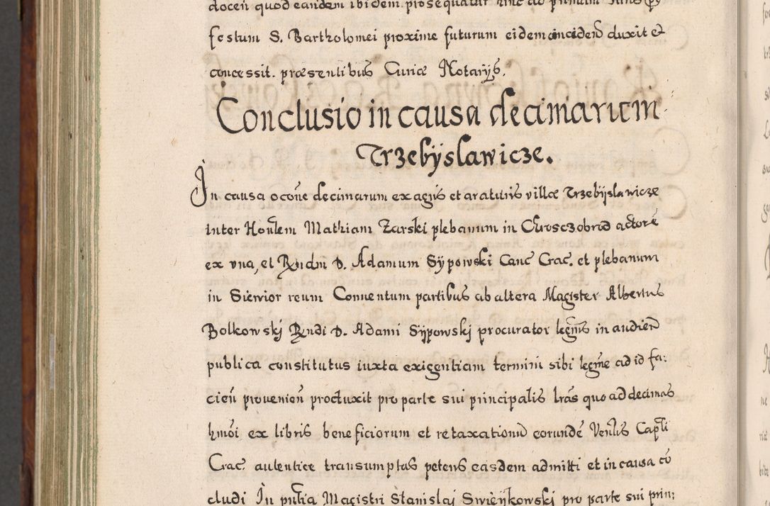 Zdjęcie nr 929 dla obiektu archiwalnego: Acta actorum, obligationum, erectionum, decretorum, rovisionum, instutionum, confirmationum caeterarumque causarum et negotiorum ad forum spirituale pertinentium coram R. D. Georgio S. R. E. Cardinali presbytero Radziwiłł nuncupato, perpetuo administratore episcopatus Cracoviensis et Ducatus Severiensis, duce in Olika et Nieśież, Sacrique Romani Imperii principe ab anno 1597 ad annum 1600 diem 12 Februarii inclusive, etiam sub ansentia eius Cracoviae acticatorum.