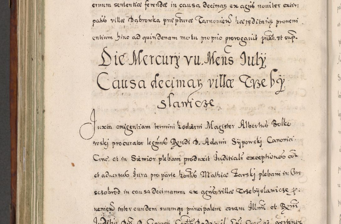 Zdjęcie nr 917 dla obiektu archiwalnego: Acta actorum, obligationum, erectionum, decretorum, rovisionum, instutionum, confirmationum caeterarumque causarum et negotiorum ad forum spirituale pertinentium coram R. D. Georgio S. R. E. Cardinali presbytero Radziwiłł nuncupato, perpetuo administratore episcopatus Cracoviensis et Ducatus Severiensis, duce in Olika et Nieśież, Sacrique Romani Imperii principe ab anno 1597 ad annum 1600 diem 12 Februarii inclusive, etiam sub ansentia eius Cracoviae acticatorum.