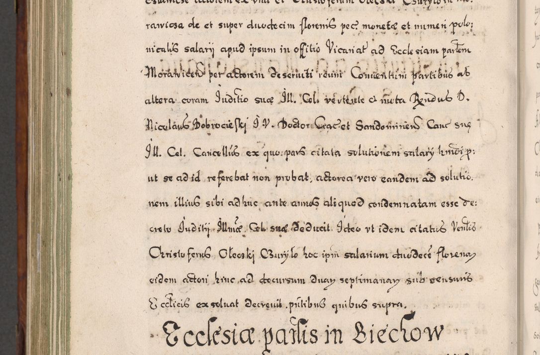 Zdjęcie nr 915 dla obiektu archiwalnego: Acta actorum, obligationum, erectionum, decretorum, rovisionum, instutionum, confirmationum caeterarumque causarum et negotiorum ad forum spirituale pertinentium coram R. D. Georgio S. R. E. Cardinali presbytero Radziwiłł nuncupato, perpetuo administratore episcopatus Cracoviensis et Ducatus Severiensis, duce in Olika et Nieśież, Sacrique Romani Imperii principe ab anno 1597 ad annum 1600 diem 12 Februarii inclusive, etiam sub ansentia eius Cracoviae acticatorum.