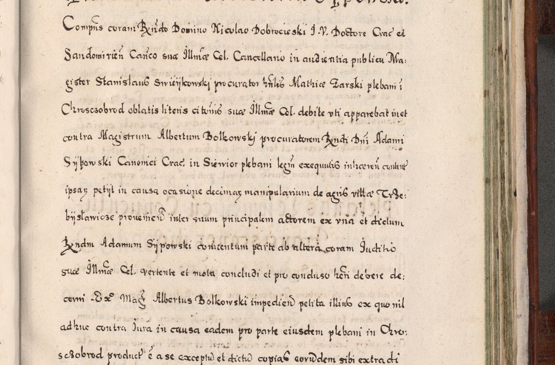 Zdjęcie nr 908 dla obiektu archiwalnego: Acta actorum, obligationum, erectionum, decretorum, rovisionum, instutionum, confirmationum caeterarumque causarum et negotiorum ad forum spirituale pertinentium coram R. D. Georgio S. R. E. Cardinali presbytero Radziwiłł nuncupato, perpetuo administratore episcopatus Cracoviensis et Ducatus Severiensis, duce in Olika et Nieśież, Sacrique Romani Imperii principe ab anno 1597 ad annum 1600 diem 12 Februarii inclusive, etiam sub ansentia eius Cracoviae acticatorum.