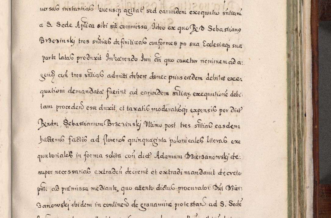 Zdjęcie nr 890 dla obiektu archiwalnego: Acta actorum, obligationum, erectionum, decretorum, rovisionum, instutionum, confirmationum caeterarumque causarum et negotiorum ad forum spirituale pertinentium coram R. D. Georgio S. R. E. Cardinali presbytero Radziwiłł nuncupato, perpetuo administratore episcopatus Cracoviensis et Ducatus Severiensis, duce in Olika et Nieśież, Sacrique Romani Imperii principe ab anno 1597 ad annum 1600 diem 12 Februarii inclusive, etiam sub ansentia eius Cracoviae acticatorum.