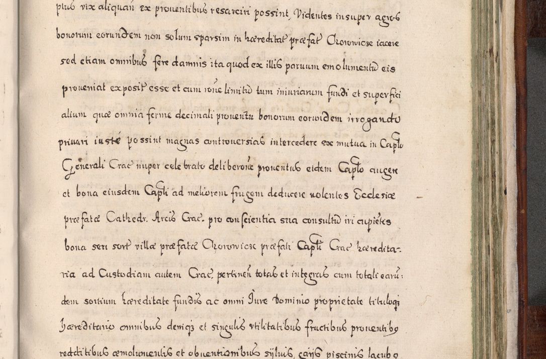 Zdjęcie nr 874 dla obiektu archiwalnego: Acta actorum, obligationum, erectionum, decretorum, rovisionum, instutionum, confirmationum caeterarumque causarum et negotiorum ad forum spirituale pertinentium coram R. D. Georgio S. R. E. Cardinali presbytero Radziwiłł nuncupato, perpetuo administratore episcopatus Cracoviensis et Ducatus Severiensis, duce in Olika et Nieśież, Sacrique Romani Imperii principe ab anno 1597 ad annum 1600 diem 12 Februarii inclusive, etiam sub ansentia eius Cracoviae acticatorum.