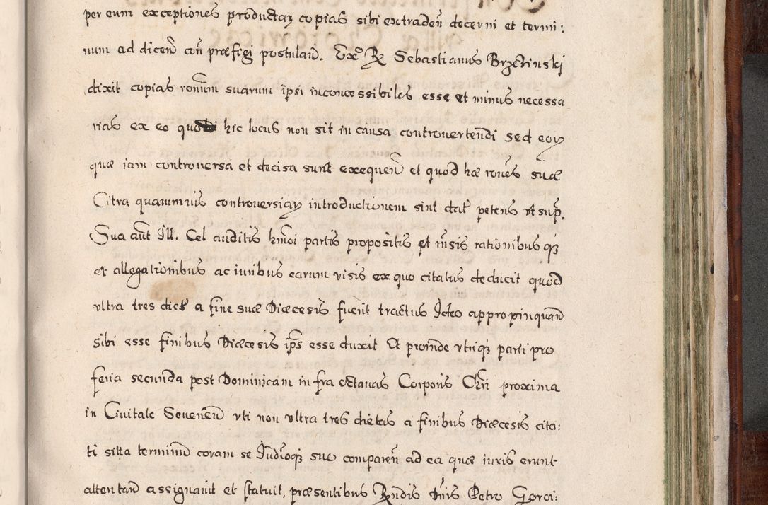 Zdjęcie nr 870 dla obiektu archiwalnego: Acta actorum, obligationum, erectionum, decretorum, rovisionum, instutionum, confirmationum caeterarumque causarum et negotiorum ad forum spirituale pertinentium coram R. D. Georgio S. R. E. Cardinali presbytero Radziwiłł nuncupato, perpetuo administratore episcopatus Cracoviensis et Ducatus Severiensis, duce in Olika et Nieśież, Sacrique Romani Imperii principe ab anno 1597 ad annum 1600 diem 12 Februarii inclusive, etiam sub ansentia eius Cracoviae acticatorum.
