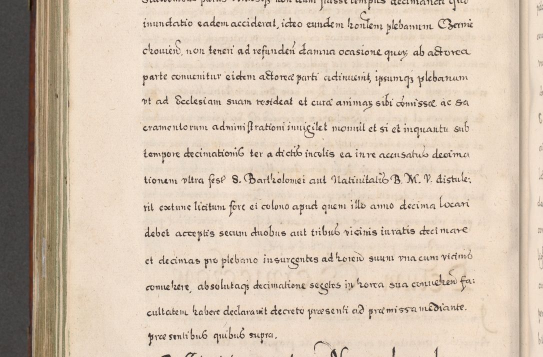 Zdjęcie nr 853 dla obiektu archiwalnego: Acta actorum, obligationum, erectionum, decretorum, rovisionum, instutionum, confirmationum caeterarumque causarum et negotiorum ad forum spirituale pertinentium coram R. D. Georgio S. R. E. Cardinali presbytero Radziwiłł nuncupato, perpetuo administratore episcopatus Cracoviensis et Ducatus Severiensis, duce in Olika et Nieśież, Sacrique Romani Imperii principe ab anno 1597 ad annum 1600 diem 12 Februarii inclusive, etiam sub ansentia eius Cracoviae acticatorum.