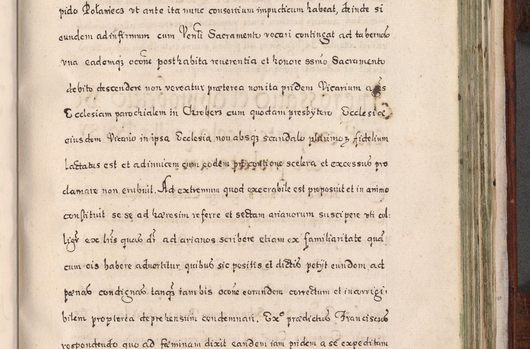 Zdjęcie nr 854 dla obiektu archiwalnego: Acta actorum, obligationum, erectionum, decretorum, rovisionum, instutionum, confirmationum caeterarumque causarum et negotiorum ad forum spirituale pertinentium coram R. D. Georgio S. R. E. Cardinali presbytero Radziwiłł nuncupato, perpetuo administratore episcopatus Cracoviensis et Ducatus Severiensis, duce in Olika et Nieśież, Sacrique Romani Imperii principe ab anno 1597 ad annum 1600 diem 12 Februarii inclusive, etiam sub ansentia eius Cracoviae acticatorum.