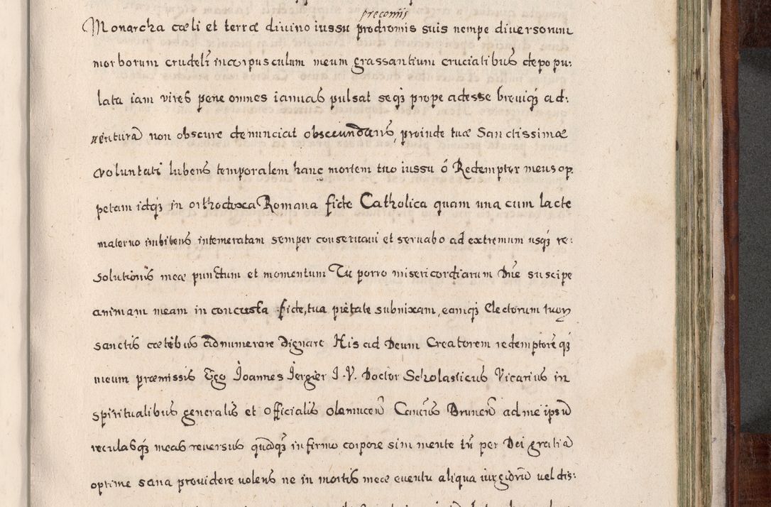 Zdjęcie nr 844 dla obiektu archiwalnego: Acta actorum, obligationum, erectionum, decretorum, rovisionum, instutionum, confirmationum caeterarumque causarum et negotiorum ad forum spirituale pertinentium coram R. D. Georgio S. R. E. Cardinali presbytero Radziwiłł nuncupato, perpetuo administratore episcopatus Cracoviensis et Ducatus Severiensis, duce in Olika et Nieśież, Sacrique Romani Imperii principe ab anno 1597 ad annum 1600 diem 12 Februarii inclusive, etiam sub ansentia eius Cracoviae acticatorum.