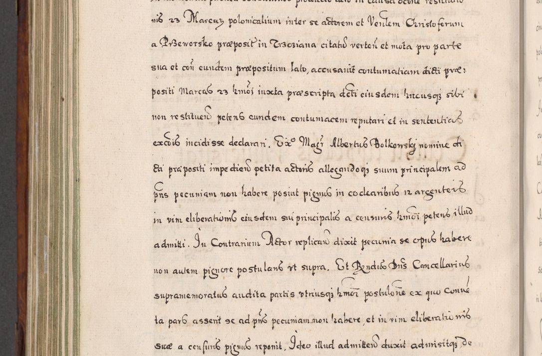 Zdjęcie nr 833 dla obiektu archiwalnego: Acta actorum, obligationum, erectionum, decretorum, rovisionum, instutionum, confirmationum caeterarumque causarum et negotiorum ad forum spirituale pertinentium coram R. D. Georgio S. R. E. Cardinali presbytero Radziwiłł nuncupato, perpetuo administratore episcopatus Cracoviensis et Ducatus Severiensis, duce in Olika et Nieśież, Sacrique Romani Imperii principe ab anno 1597 ad annum 1600 diem 12 Februarii inclusive, etiam sub ansentia eius Cracoviae acticatorum.