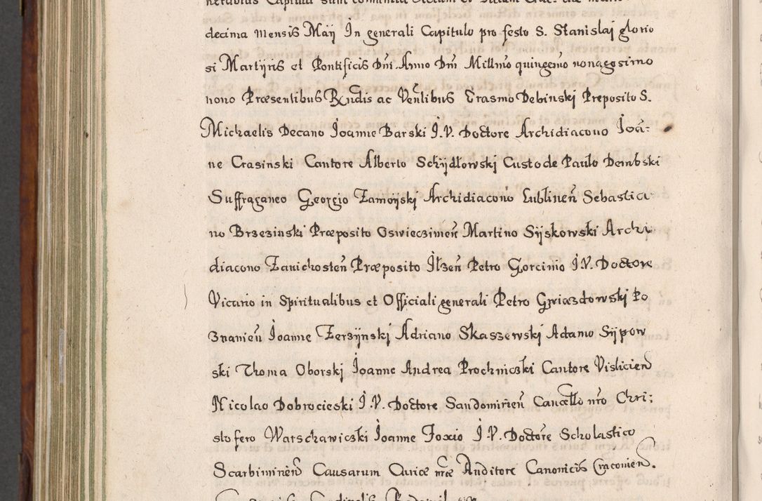 Zdjęcie nr 819 dla obiektu archiwalnego: Acta actorum, obligationum, erectionum, decretorum, rovisionum, instutionum, confirmationum caeterarumque causarum et negotiorum ad forum spirituale pertinentium coram R. D. Georgio S. R. E. Cardinali presbytero Radziwiłł nuncupato, perpetuo administratore episcopatus Cracoviensis et Ducatus Severiensis, duce in Olika et Nieśież, Sacrique Romani Imperii principe ab anno 1597 ad annum 1600 diem 12 Februarii inclusive, etiam sub ansentia eius Cracoviae acticatorum.