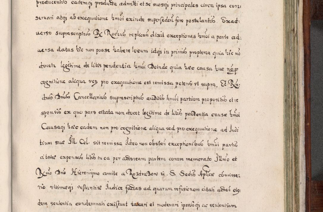 Zdjęcie nr 822 dla obiektu archiwalnego: Acta actorum, obligationum, erectionum, decretorum, rovisionum, instutionum, confirmationum caeterarumque causarum et negotiorum ad forum spirituale pertinentium coram R. D. Georgio S. R. E. Cardinali presbytero Radziwiłł nuncupato, perpetuo administratore episcopatus Cracoviensis et Ducatus Severiensis, duce in Olika et Nieśież, Sacrique Romani Imperii principe ab anno 1597 ad annum 1600 diem 12 Februarii inclusive, etiam sub ansentia eius Cracoviae acticatorum.