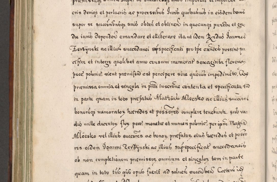 Zdjęcie nr 1005 dla obiektu archiwalnego: Acta actorum, obligationum, erectionum, decretorum, rovisionum, instutionum, confirmationum caeterarumque causarum et negotiorum ad forum spirituale pertinentium coram R. D. Georgio S. R. E. Cardinali presbytero Radziwiłł nuncupato, perpetuo administratore episcopatus Cracoviensis et Ducatus Severiensis, duce in Olika et Nieśież, Sacrique Romani Imperii principe ab anno 1597 ad annum 1600 diem 12 Februarii inclusive, etiam sub ansentia eius Cracoviae acticatorum.