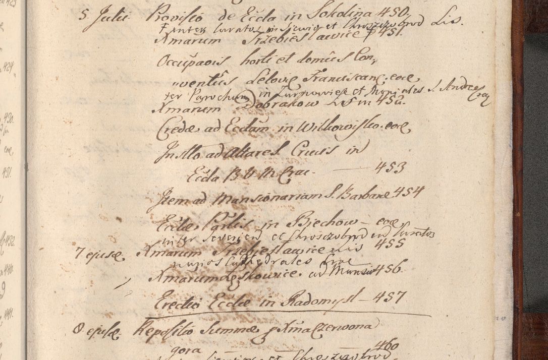 Zdjęcie nr 1114 dla obiektu archiwalnego: Acta actorum, obligationum, erectionum, decretorum, rovisionum, instutionum, confirmationum caeterarumque causarum et negotiorum ad forum spirituale pertinentium coram R. D. Georgio S. R. E. Cardinali presbytero Radziwiłł nuncupato, perpetuo administratore episcopatus Cracoviensis et Ducatus Severiensis, duce in Olika et Nieśież, Sacrique Romani Imperii principe ab anno 1597 ad annum 1600 diem 12 Februarii inclusive, etiam sub ansentia eius Cracoviae acticatorum.
