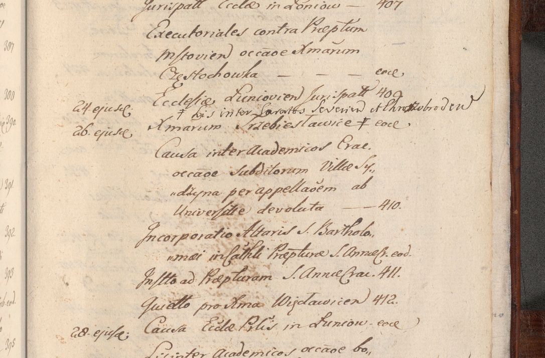 Zdjęcie nr 1112 dla obiektu archiwalnego: Acta actorum, obligationum, erectionum, decretorum, rovisionum, instutionum, confirmationum caeterarumque causarum et negotiorum ad forum spirituale pertinentium coram R. D. Georgio S. R. E. Cardinali presbytero Radziwiłł nuncupato, perpetuo administratore episcopatus Cracoviensis et Ducatus Severiensis, duce in Olika et Nieśież, Sacrique Romani Imperii principe ab anno 1597 ad annum 1600 diem 12 Februarii inclusive, etiam sub ansentia eius Cracoviae acticatorum.