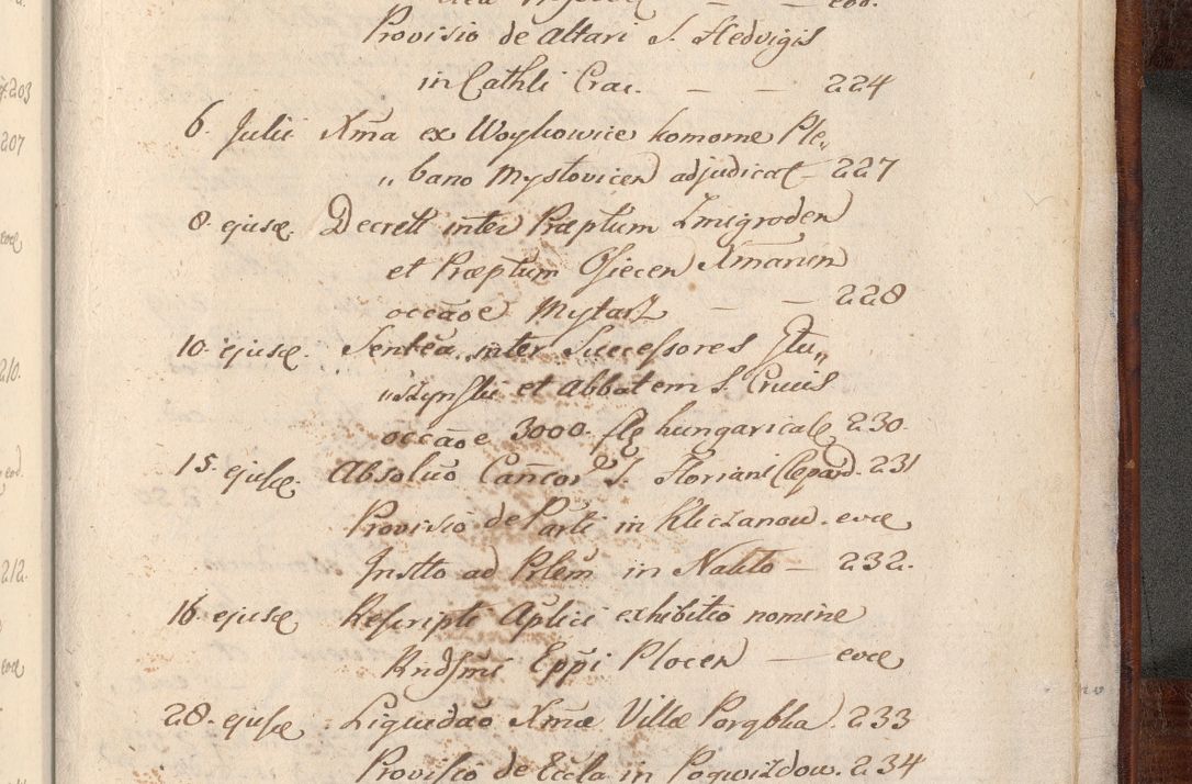 Zdjęcie nr 1102 dla obiektu archiwalnego: Acta actorum, obligationum, erectionum, decretorum, rovisionum, instutionum, confirmationum caeterarumque causarum et negotiorum ad forum spirituale pertinentium coram R. D. Georgio S. R. E. Cardinali presbytero Radziwiłł nuncupato, perpetuo administratore episcopatus Cracoviensis et Ducatus Severiensis, duce in Olika et Nieśież, Sacrique Romani Imperii principe ab anno 1597 ad annum 1600 diem 12 Februarii inclusive, etiam sub ansentia eius Cracoviae acticatorum.