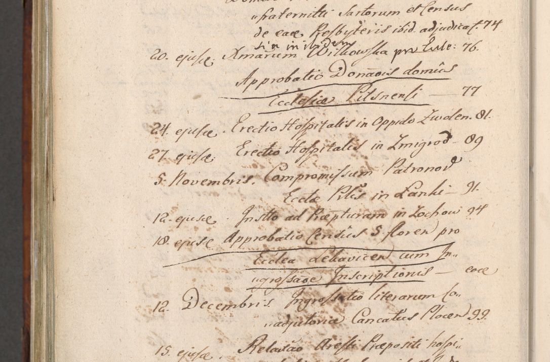 Zdjęcie nr 1097 dla obiektu archiwalnego: Acta actorum, obligationum, erectionum, decretorum, rovisionum, instutionum, confirmationum caeterarumque causarum et negotiorum ad forum spirituale pertinentium coram R. D. Georgio S. R. E. Cardinali presbytero Radziwiłł nuncupato, perpetuo administratore episcopatus Cracoviensis et Ducatus Severiensis, duce in Olika et Nieśież, Sacrique Romani Imperii principe ab anno 1597 ad annum 1600 diem 12 Februarii inclusive, etiam sub ansentia eius Cracoviae acticatorum.