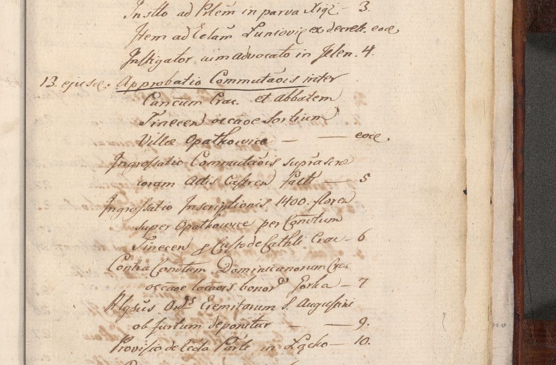 Zdjęcie nr 1092 dla obiektu archiwalnego: Acta actorum, obligationum, erectionum, decretorum, rovisionum, instutionum, confirmationum caeterarumque causarum et negotiorum ad forum spirituale pertinentium coram R. D. Georgio S. R. E. Cardinali presbytero Radziwiłł nuncupato, perpetuo administratore episcopatus Cracoviensis et Ducatus Severiensis, duce in Olika et Nieśież, Sacrique Romani Imperii principe ab anno 1597 ad annum 1600 diem 12 Februarii inclusive, etiam sub ansentia eius Cracoviae acticatorum.