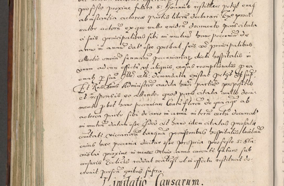 Zdjęcie nr 1069 dla obiektu archiwalnego: Acta actorum, obligationum, erectionum, decretorum, rovisionum, instutionum, confirmationum caeterarumque causarum et negotiorum ad forum spirituale pertinentium coram R. D. Georgio S. R. E. Cardinali presbytero Radziwiłł nuncupato, perpetuo administratore episcopatus Cracoviensis et Ducatus Severiensis, duce in Olika et Nieśież, Sacrique Romani Imperii principe ab anno 1597 ad annum 1600 diem 12 Februarii inclusive, etiam sub ansentia eius Cracoviae acticatorum.