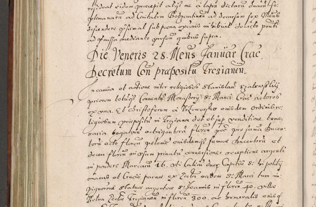 Zdjęcie nr 1065 dla obiektu archiwalnego: Acta actorum, obligationum, erectionum, decretorum, rovisionum, instutionum, confirmationum caeterarumque causarum et negotiorum ad forum spirituale pertinentium coram R. D. Georgio S. R. E. Cardinali presbytero Radziwiłł nuncupato, perpetuo administratore episcopatus Cracoviensis et Ducatus Severiensis, duce in Olika et Nieśież, Sacrique Romani Imperii principe ab anno 1597 ad annum 1600 diem 12 Februarii inclusive, etiam sub ansentia eius Cracoviae acticatorum.