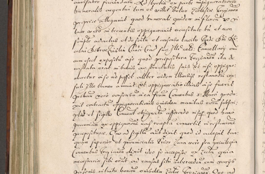 Zdjęcie nr 1063 dla obiektu archiwalnego: Acta actorum, obligationum, erectionum, decretorum, rovisionum, instutionum, confirmationum caeterarumque causarum et negotiorum ad forum spirituale pertinentium coram R. D. Georgio S. R. E. Cardinali presbytero Radziwiłł nuncupato, perpetuo administratore episcopatus Cracoviensis et Ducatus Severiensis, duce in Olika et Nieśież, Sacrique Romani Imperii principe ab anno 1597 ad annum 1600 diem 12 Februarii inclusive, etiam sub ansentia eius Cracoviae acticatorum.