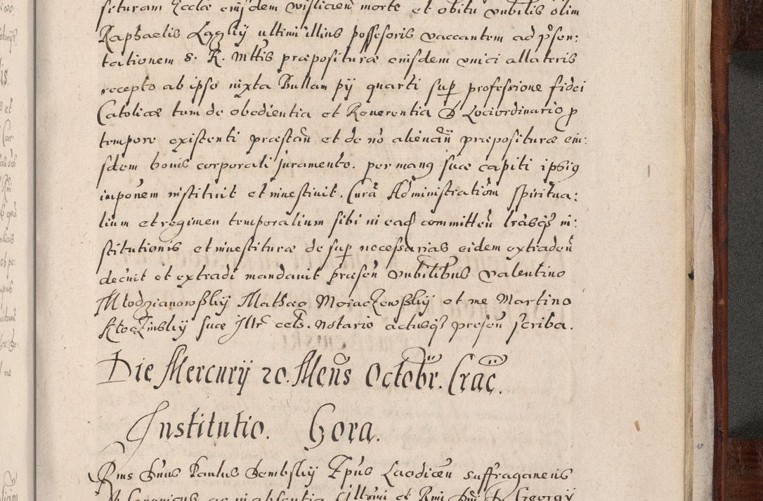 Zdjęcie nr 1048 dla obiektu archiwalnego: Acta actorum, obligationum, erectionum, decretorum, rovisionum, instutionum, confirmationum caeterarumque causarum et negotiorum ad forum spirituale pertinentium coram R. D. Georgio S. R. E. Cardinali presbytero Radziwiłł nuncupato, perpetuo administratore episcopatus Cracoviensis et Ducatus Severiensis, duce in Olika et Nieśież, Sacrique Romani Imperii principe ab anno 1597 ad annum 1600 diem 12 Februarii inclusive, etiam sub ansentia eius Cracoviae acticatorum.