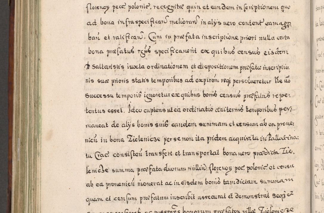 Zdjęcie nr 1033 dla obiektu archiwalnego: Acta actorum, obligationum, erectionum, decretorum, rovisionum, instutionum, confirmationum caeterarumque causarum et negotiorum ad forum spirituale pertinentium coram R. D. Georgio S. R. E. Cardinali presbytero Radziwiłł nuncupato, perpetuo administratore episcopatus Cracoviensis et Ducatus Severiensis, duce in Olika et Nieśież, Sacrique Romani Imperii principe ab anno 1597 ad annum 1600 diem 12 Februarii inclusive, etiam sub ansentia eius Cracoviae acticatorum.