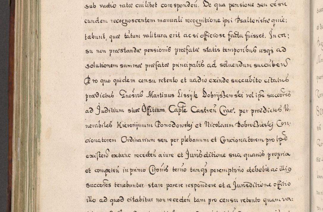 Zdjęcie nr 1031 dla obiektu archiwalnego: Acta actorum, obligationum, erectionum, decretorum, rovisionum, instutionum, confirmationum caeterarumque causarum et negotiorum ad forum spirituale pertinentium coram R. D. Georgio S. R. E. Cardinali presbytero Radziwiłł nuncupato, perpetuo administratore episcopatus Cracoviensis et Ducatus Severiensis, duce in Olika et Nieśież, Sacrique Romani Imperii principe ab anno 1597 ad annum 1600 diem 12 Februarii inclusive, etiam sub ansentia eius Cracoviae acticatorum.