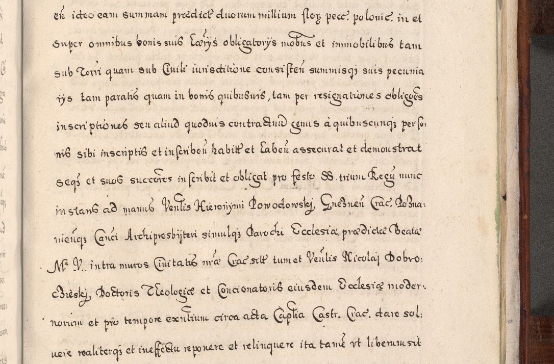 Zdjęcie nr 1030 dla obiektu archiwalnego: Acta actorum, obligationum, erectionum, decretorum, rovisionum, instutionum, confirmationum caeterarumque causarum et negotiorum ad forum spirituale pertinentium coram R. D. Georgio S. R. E. Cardinali presbytero Radziwiłł nuncupato, perpetuo administratore episcopatus Cracoviensis et Ducatus Severiensis, duce in Olika et Nieśież, Sacrique Romani Imperii principe ab anno 1597 ad annum 1600 diem 12 Februarii inclusive, etiam sub ansentia eius Cracoviae acticatorum.