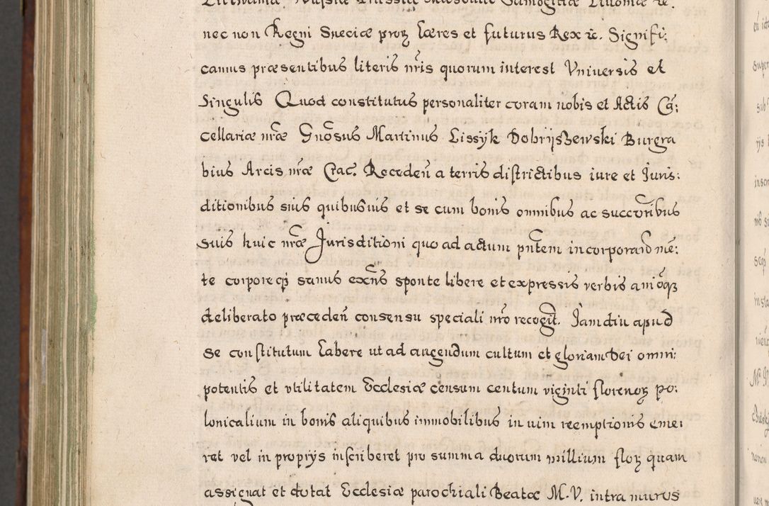 Zdjęcie nr 1029 dla obiektu archiwalnego: Acta actorum, obligationum, erectionum, decretorum, rovisionum, instutionum, confirmationum caeterarumque causarum et negotiorum ad forum spirituale pertinentium coram R. D. Georgio S. R. E. Cardinali presbytero Radziwiłł nuncupato, perpetuo administratore episcopatus Cracoviensis et Ducatus Severiensis, duce in Olika et Nieśież, Sacrique Romani Imperii principe ab anno 1597 ad annum 1600 diem 12 Februarii inclusive, etiam sub ansentia eius Cracoviae acticatorum.