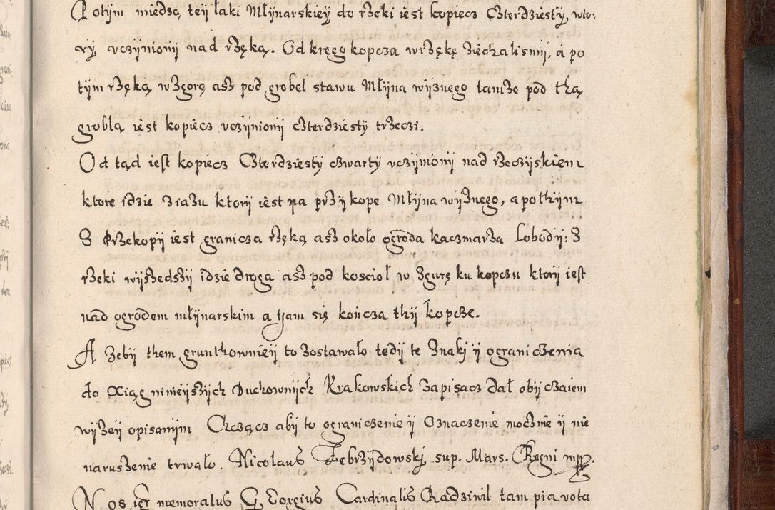 Zdjęcie nr 1022 dla obiektu archiwalnego: Acta actorum, obligationum, erectionum, decretorum, rovisionum, instutionum, confirmationum caeterarumque causarum et negotiorum ad forum spirituale pertinentium coram R. D. Georgio S. R. E. Cardinali presbytero Radziwiłł nuncupato, perpetuo administratore episcopatus Cracoviensis et Ducatus Severiensis, duce in Olika et Nieśież, Sacrique Romani Imperii principe ab anno 1597 ad annum 1600 diem 12 Februarii inclusive, etiam sub ansentia eius Cracoviae acticatorum.
