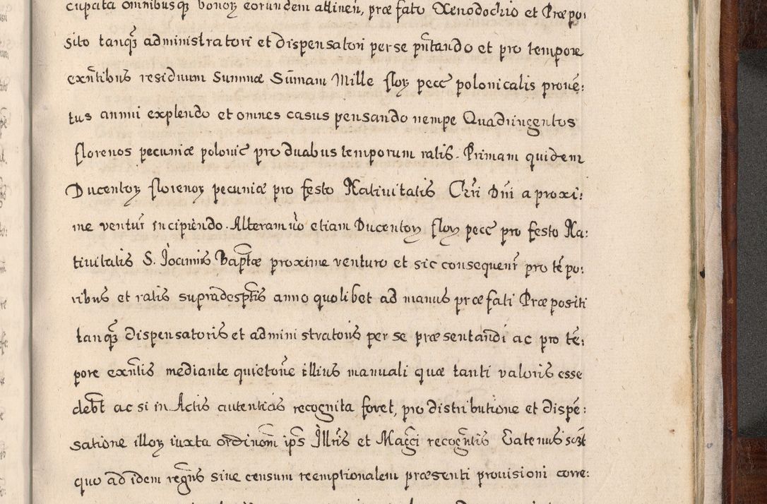 Zdjęcie nr 1016 dla obiektu archiwalnego: Acta actorum, obligationum, erectionum, decretorum, rovisionum, instutionum, confirmationum caeterarumque causarum et negotiorum ad forum spirituale pertinentium coram R. D. Georgio S. R. E. Cardinali presbytero Radziwiłł nuncupato, perpetuo administratore episcopatus Cracoviensis et Ducatus Severiensis, duce in Olika et Nieśież, Sacrique Romani Imperii principe ab anno 1597 ad annum 1600 diem 12 Februarii inclusive, etiam sub ansentia eius Cracoviae acticatorum.