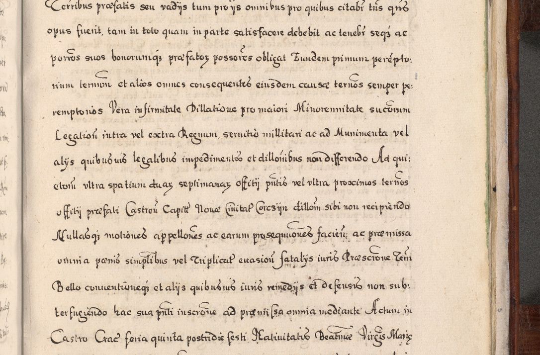 Zdjęcie nr 1018 dla obiektu archiwalnego: Acta actorum, obligationum, erectionum, decretorum, rovisionum, instutionum, confirmationum caeterarumque causarum et negotiorum ad forum spirituale pertinentium coram R. D. Georgio S. R. E. Cardinali presbytero Radziwiłł nuncupato, perpetuo administratore episcopatus Cracoviensis et Ducatus Severiensis, duce in Olika et Nieśież, Sacrique Romani Imperii principe ab anno 1597 ad annum 1600 diem 12 Februarii inclusive, etiam sub ansentia eius Cracoviae acticatorum.