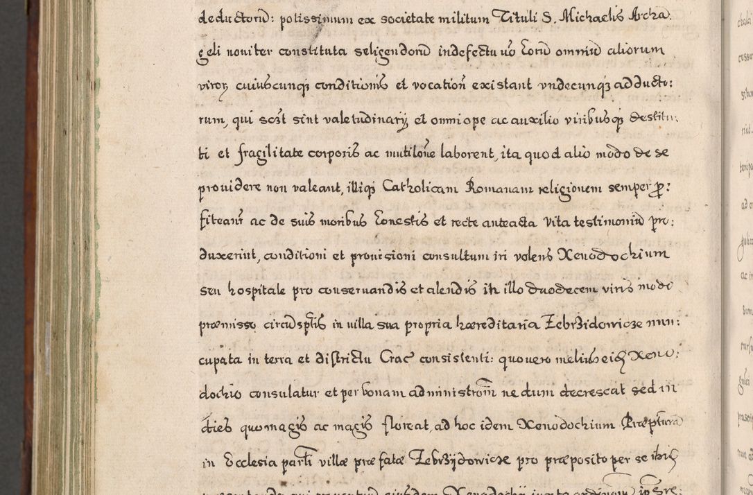 Zdjęcie nr 1011 dla obiektu archiwalnego: Acta actorum, obligationum, erectionum, decretorum, rovisionum, instutionum, confirmationum caeterarumque causarum et negotiorum ad forum spirituale pertinentium coram R. D. Georgio S. R. E. Cardinali presbytero Radziwiłł nuncupato, perpetuo administratore episcopatus Cracoviensis et Ducatus Severiensis, duce in Olika et Nieśież, Sacrique Romani Imperii principe ab anno 1597 ad annum 1600 diem 12 Februarii inclusive, etiam sub ansentia eius Cracoviae acticatorum.