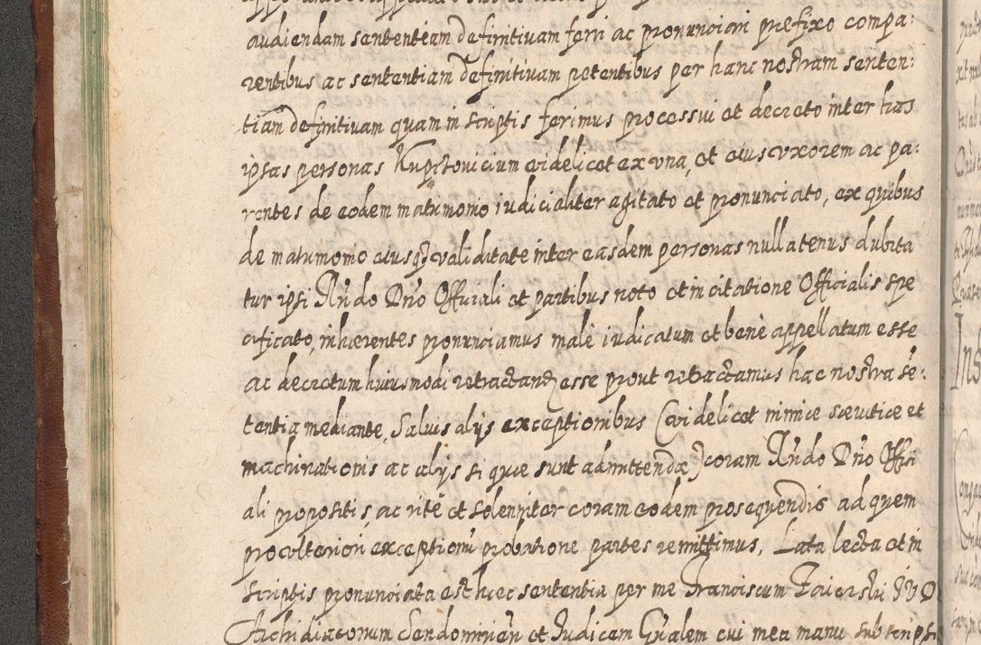 Zdjęcie nr 67 dla obiektu archiwalnego: Acta actorum, causarum spiritualium, civilium, criminalium, obligationum, quietationum, inscpritionum, cessionum, decimarum, testamentorum R. D. Martini Szyszkowski, episcopi Cracoviensis, ducis Severiensis in annis 1620 - 1623. Tomus secundus.