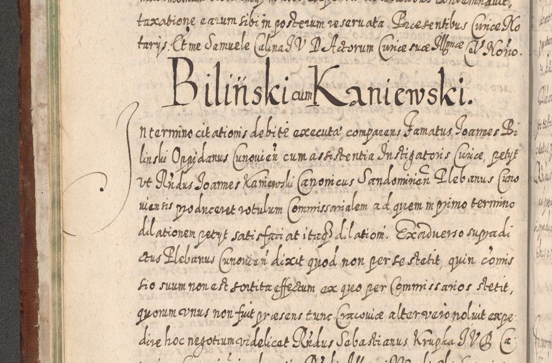 Zdjęcie nr 63 dla obiektu archiwalnego: Acta actorum, causarum spiritualium, civilium, criminalium, obligationum, quietationum, inscpritionum, cessionum, decimarum, testamentorum R. D. Martini Szyszkowski, episcopi Cracoviensis, ducis Severiensis in annis 1620 - 1623. Tomus secundus.