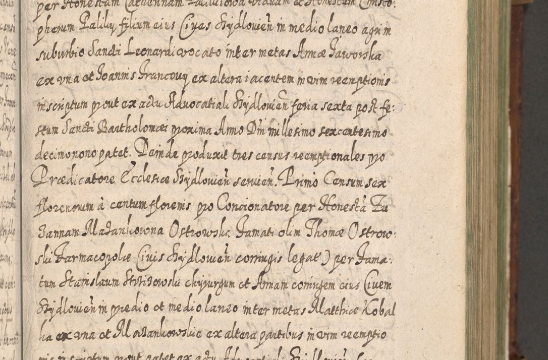 Zdjęcie nr 58 dla obiektu archiwalnego: Acta actorum, causarum spiritualium, civilium, criminalium, obligationum, quietationum, inscpritionum, cessionum, decimarum, testamentorum R. D. Martini Szyszkowski, episcopi Cracoviensis, ducis Severiensis in annis 1620 - 1623. Tomus secundus.