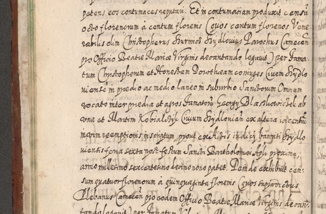 Zdjęcie nr 57 dla obiektu archiwalnego: Acta actorum, causarum spiritualium, civilium, criminalium, obligationum, quietationum, inscpritionum, cessionum, decimarum, testamentorum R. D. Martini Szyszkowski, episcopi Cracoviensis, ducis Severiensis in annis 1620 - 1623. Tomus secundus.